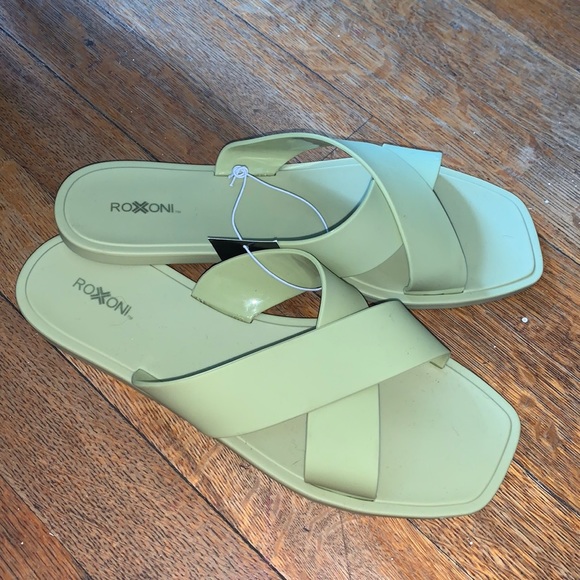 90’s square sandals - Picture 1 of 3